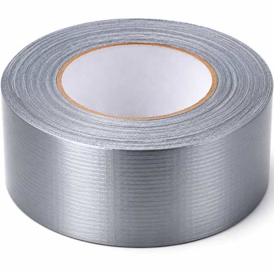 Gaffer Tape Silver 50mm x 50m Roll for Securing and Repairs