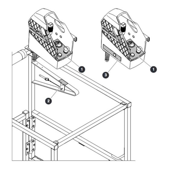Platform Control  Labels for Skyjack SJ12 E Vertical Mast