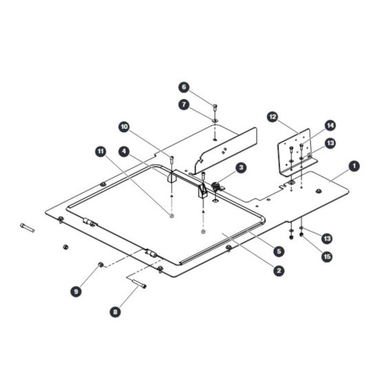 Cover for Skyjack SJ20 E Vertical Mast