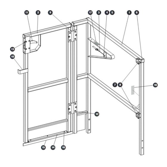 Full Gate Field Kit for Skyjack SJ20 E Vertical Mast