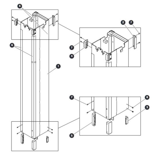 Mast 2 for Skyjack SJ20 E Vertical Mast
