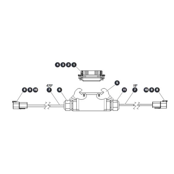 Mast Control Cable  for Skyjack SJ20 E Vertical Mast
