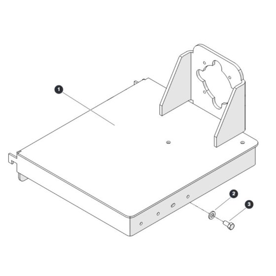 Motor Tray Assembly for Skyjack SJ45 AJEplus Articulating Boom