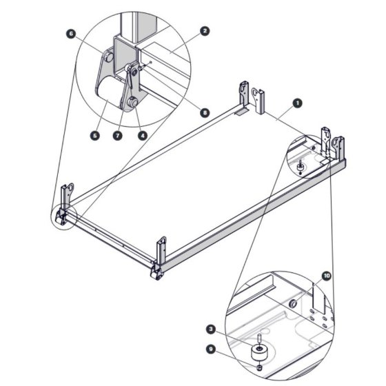 Main Platform for Skyjack SJ4726 DC Scissor Lift