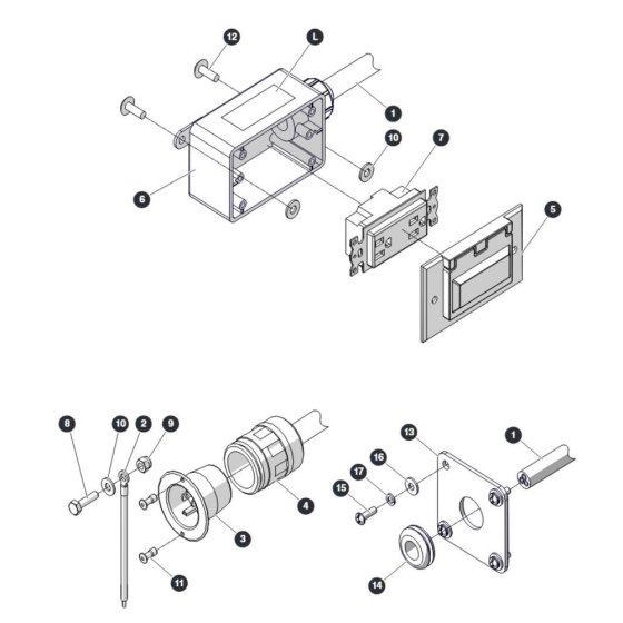 Platform A/C Outlet for Skyjack SJ4726 DC Scissor Lift