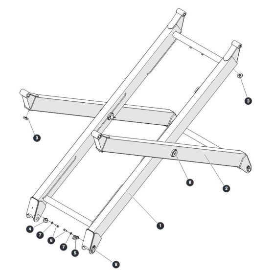 2nd Level for Skyjack SJ4740 E C103007000 - C103999999 DC Scissor Lift