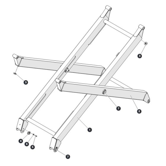 4th Level for Skyjack SJ4740 E C103007000 - C103999999 DC Scissor Lift