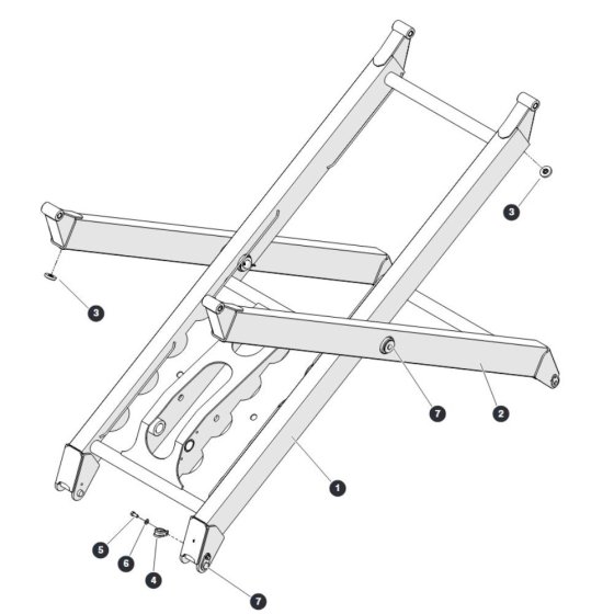 5th Level for Skyjack SJ4740 E C103007000 - C103999999 DC Scissor Lift