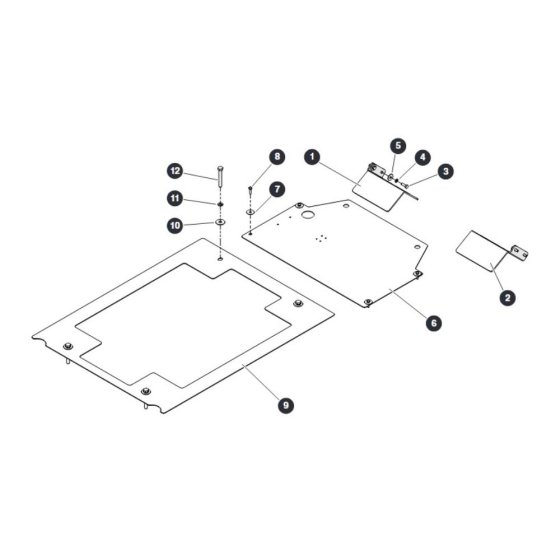 Base Covers for Skyjack SJ4740 E C103007000 - C103999999 DC Scissor Lift