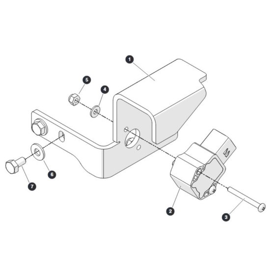 Rotary Sensor for Skyjack SJ4740 E C103007000 - C103999999 DC Scissor Lift