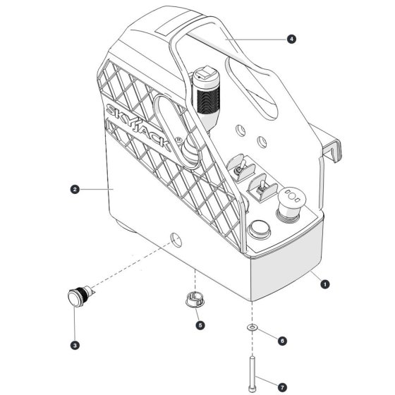 Control Box for Skyjack SJ6832 (B200000001 - B200999999) RT Scissor Lift