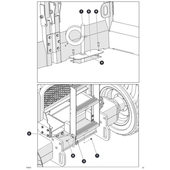 Electrical Outlet for Skyjack SJ6832 (B200000001 - B200999999) RT Scissor Lift