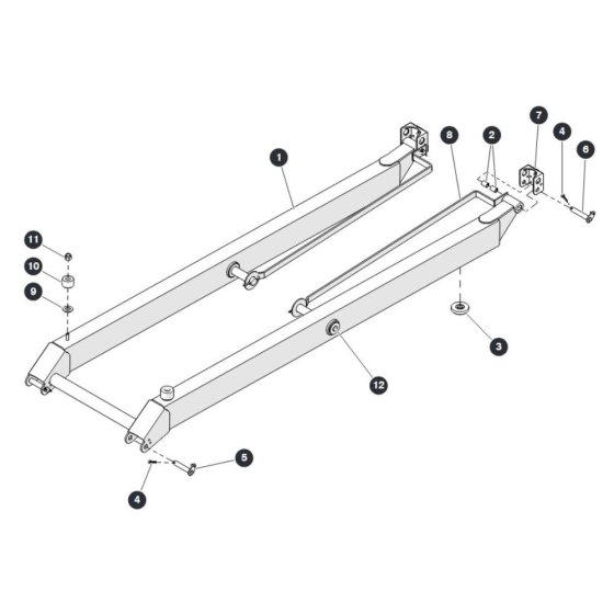 Scissor Level 5 Outside for Skyjack SJ6832 (B200000001 - B200999999) RT Scissor Lift