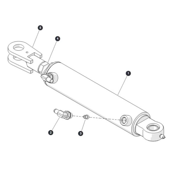 Steer Cylinder for Skyjack SJ6832 (B200000001 - B200999999) RT Scissor Lift