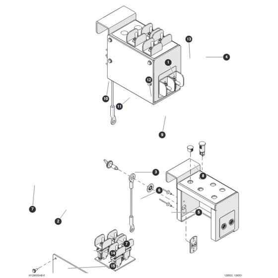 Outrigger Control Box for Skyjack SJ6832 RTE (B201000001 - B201999999) RT Scissor Lift