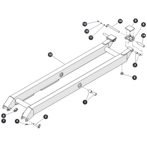 Scissor Level 5 Inside for Skyjack SJ6832 RTE (B201000001 - B201999999) RT Scissor Lift