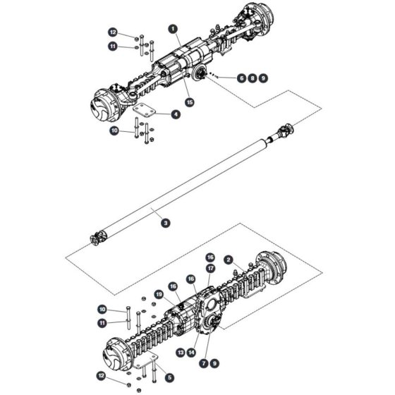 Axle Side for Skyjack SJ9233 RT Scissor Lift