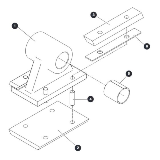 Lower Slider for Skyjack SJ9233 RT Scissor Lift