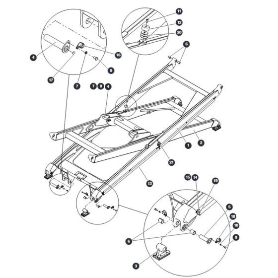 Scissor Level 1 for Skyjack SJ9233 RT Scissor Lift