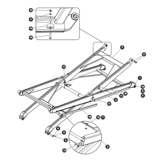 Scissor Level 2 for Skyjack SJ9233 RT Scissor Lift