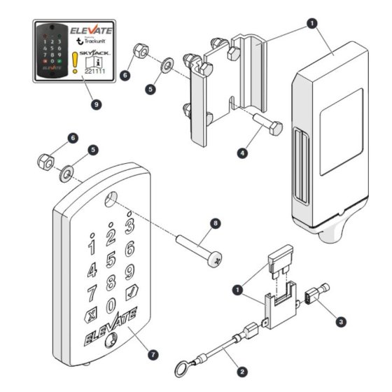 Elevate Telematics for Skyjack SJ9243 RT Scissor Lift