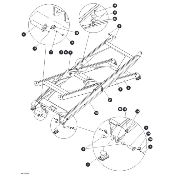 Scissor Level 1 for Skyjack SJ9243 RT Scissor Lift
