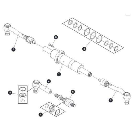 Steering - Front Axle for Skyjack SJ9243 RT Scissor Lift