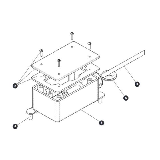 Counter Reset (CE) Assembly for Skyjack SJIII 4740 DC Scissor Lift
