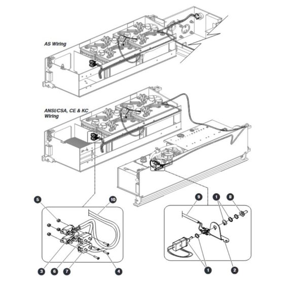 Emergency Lowering Assembly for Skyjack SJIII 4740 DC Scissor Lift