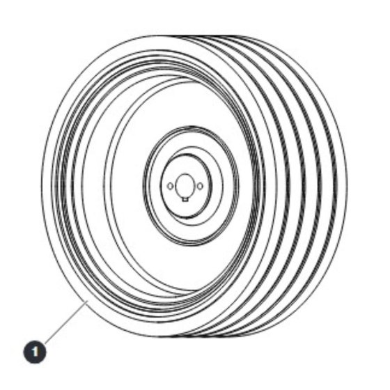 Wheel Assembly for Skyjack SJIII 4740 DC Scissor Lift