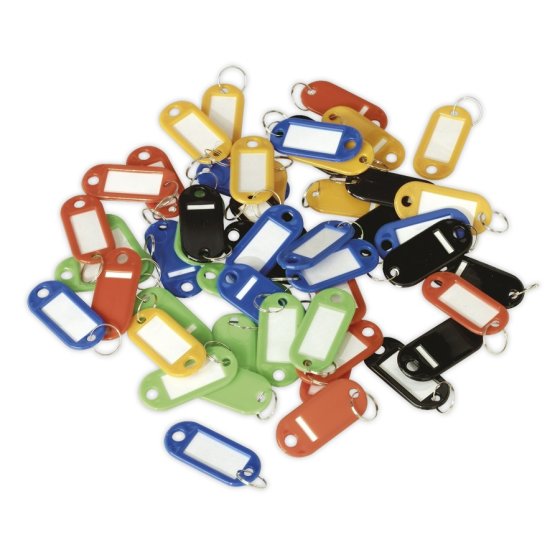 Key Tag Assortment 50pc Sealey Part No. SKTAG50