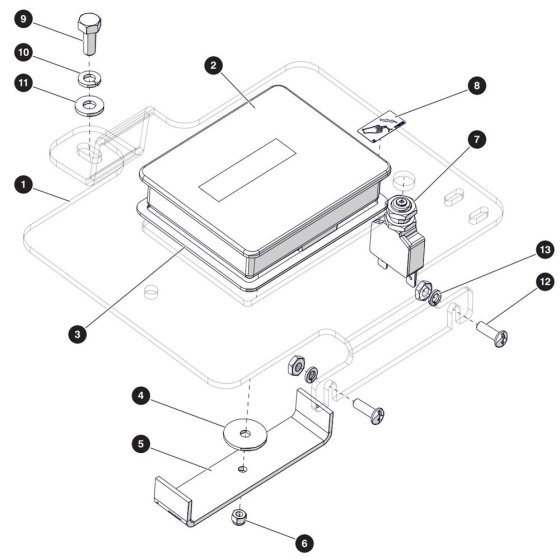 Display Panel Assembly for Skyjack SJ3215 DC Scissor Lift