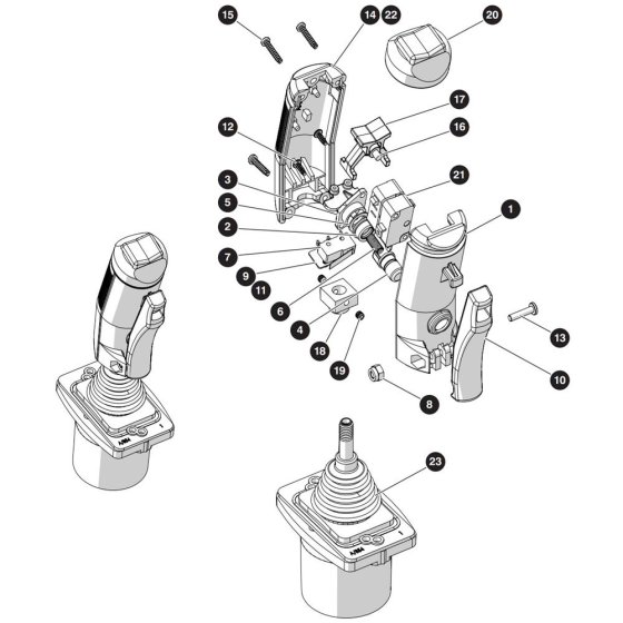 Joystick Assembly for Skyjack SJ3215 DC Scissor Lift