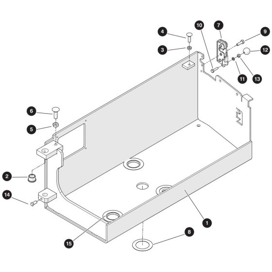 Hydraulic Tray Assembly for Skyjack SJ3219 E DC Scissor Lift