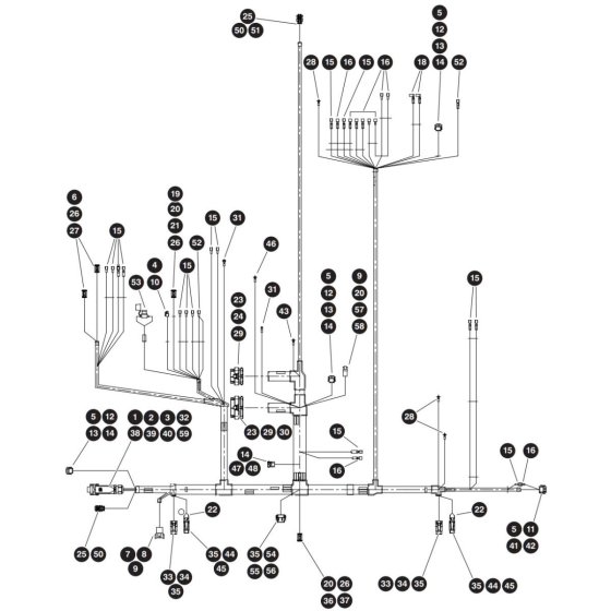 Main Harness Assembly for Skyjack SJ3226 E DC Scissor Lift