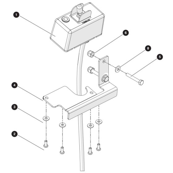 Outdoor Switch Assembly for Skyjack SJ5545 E DC Scissor Lift