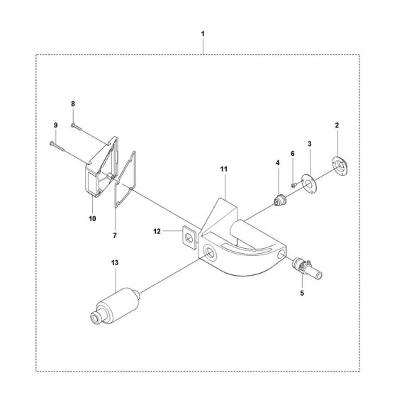 Handle Assembly for Husqvarna