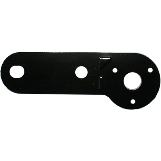Socket Mounting Plate Metal for 7-Pin Connections - Single