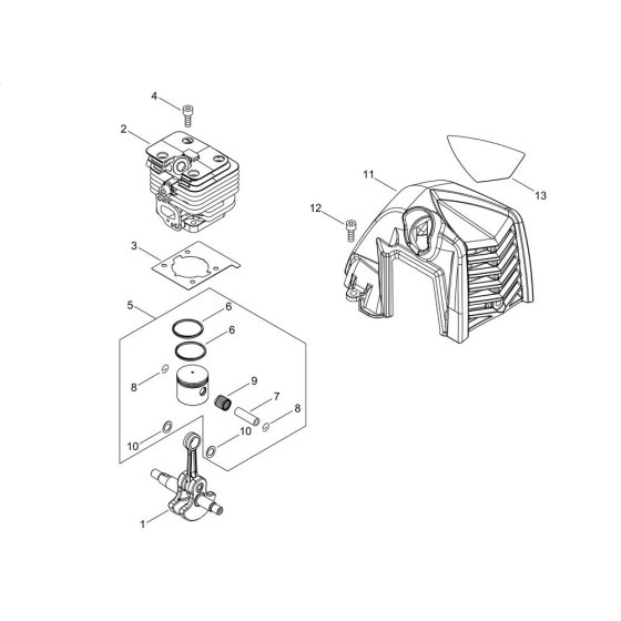 ECHO SRM-2620TES/U Parts