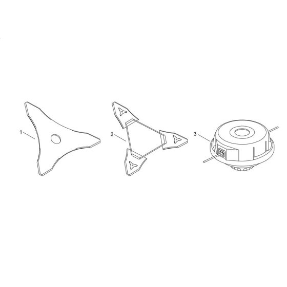 Blade for ECHO SRM-265ES/U