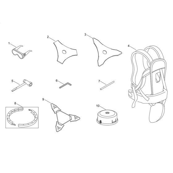 ECHO SRM-350ES/U Accessories