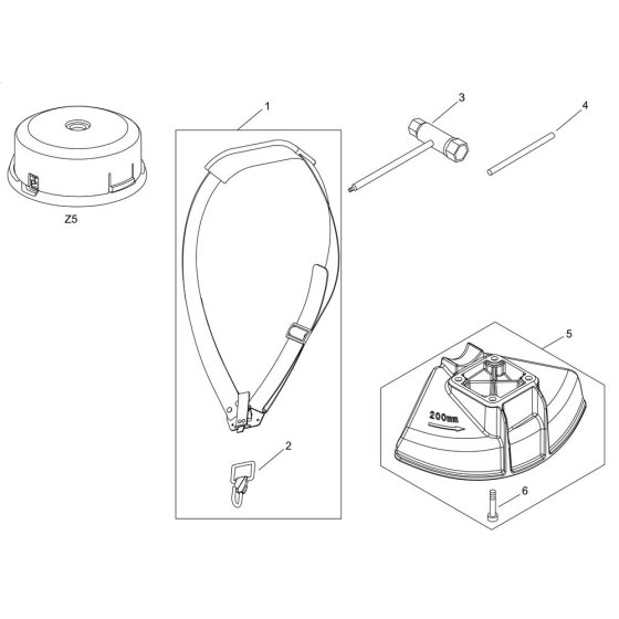 ECHO SRM-3611T/L Accessories