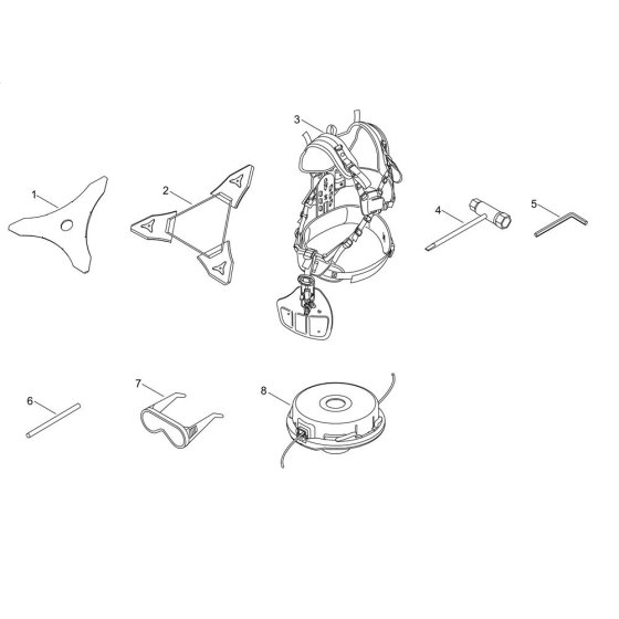 ECHO SRM-520ES/U Accessories