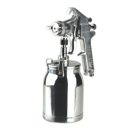 Spray Gun Suction Deluxe Professional 1.8mm Set-Up Sealey Part No. SSG1