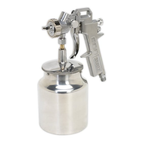 Spray Gun Suction Feed General Purpose 1.5mm Set-Up Sealey Part No. SSG2