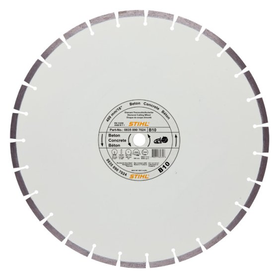 D-B10 Diamond Cutting Wheel - 230mm / 9"