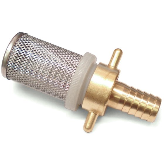 Small Strainer with 3/4" Hose Tail for Pressure Washers and Submersible Pumps