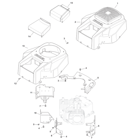 Blower Housing for SV820
