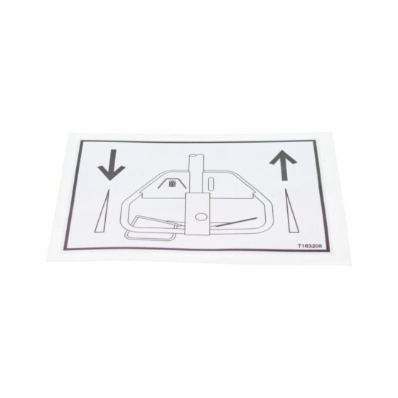 Mbr Forward/Reverse Decal (75mm) for Terex MBR71 HD Rollers - T163205