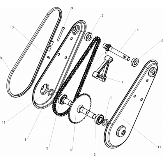 Complete-2 Assembly for Husqvarna